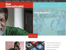 Tablet Screenshot of newint.org